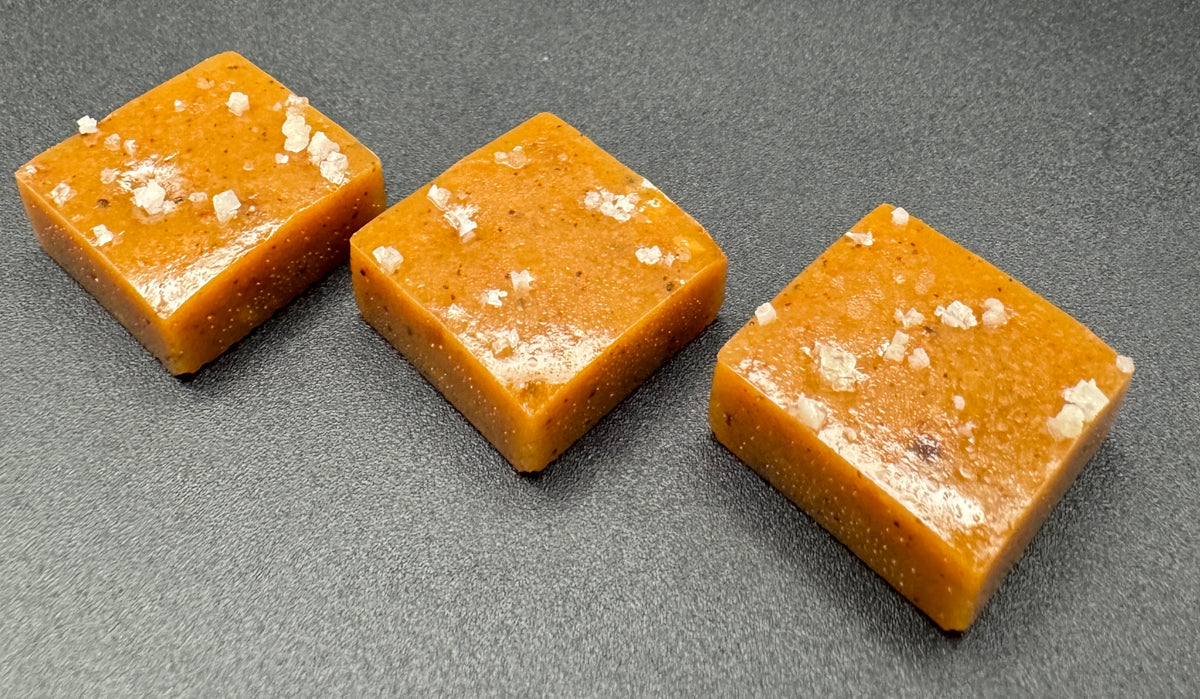 Salted Pumpkin Spice Latte Caramels