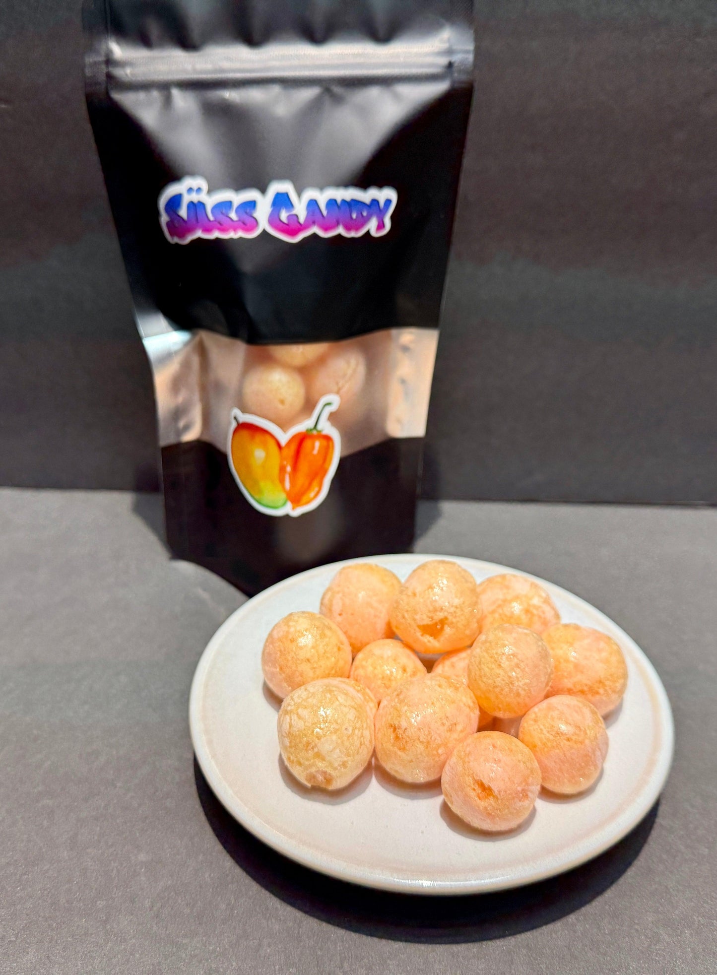 Freeze Dried Mango Habanero Hard Candy - Süss Candy