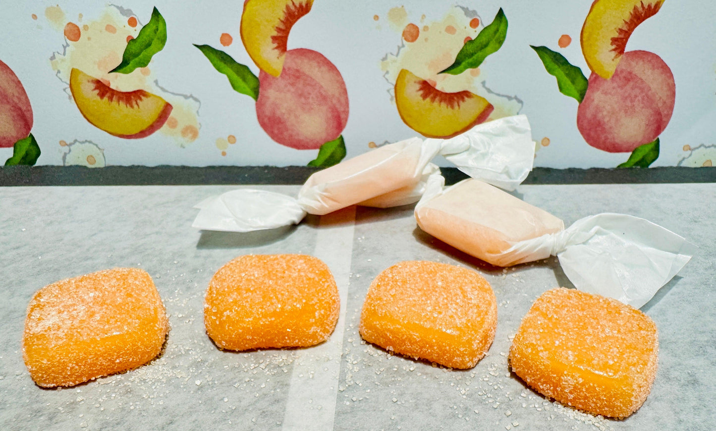 Sour Peach Blobs - Süss Candy
