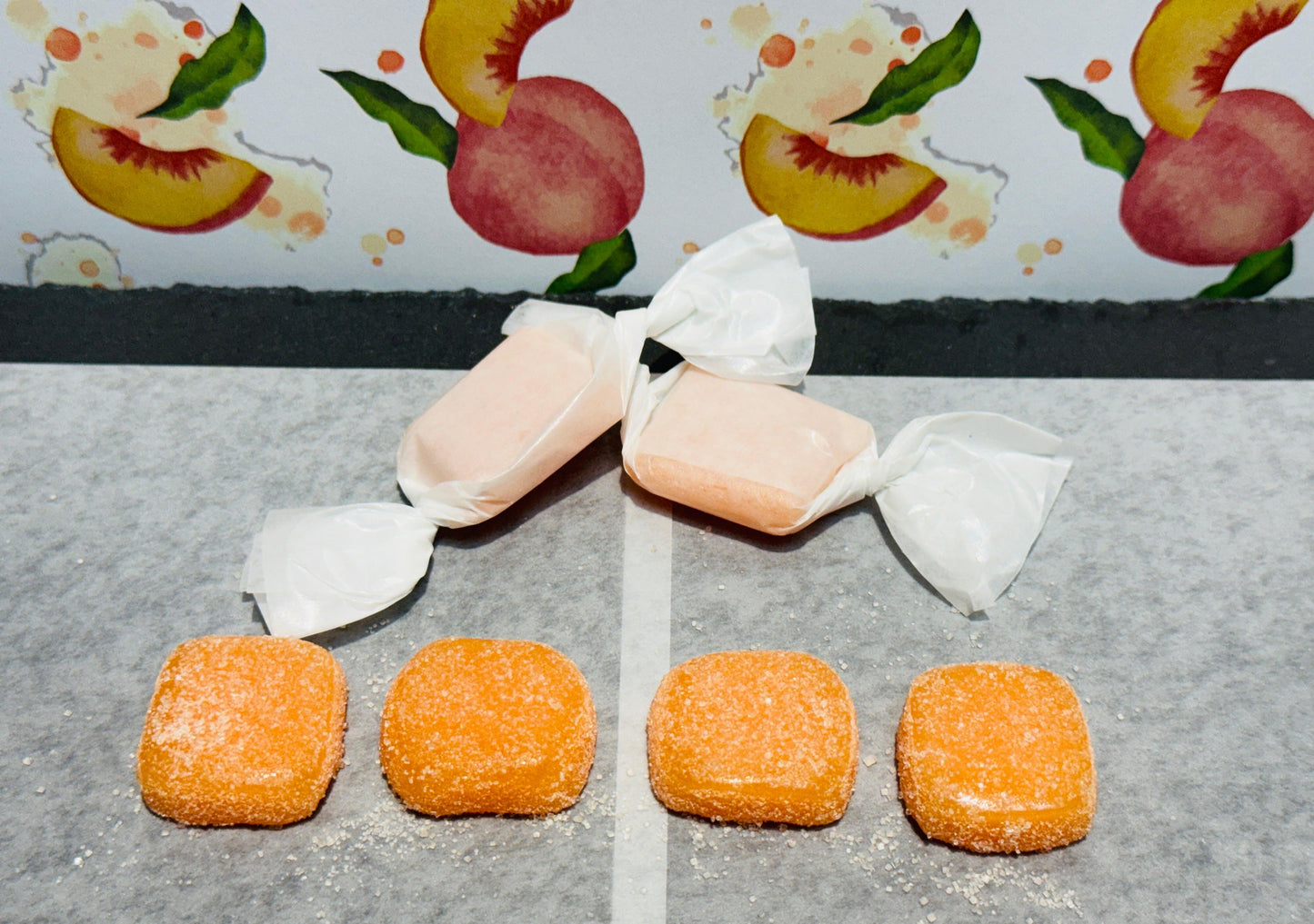 Sour Peach Blobs - Süss Candy
