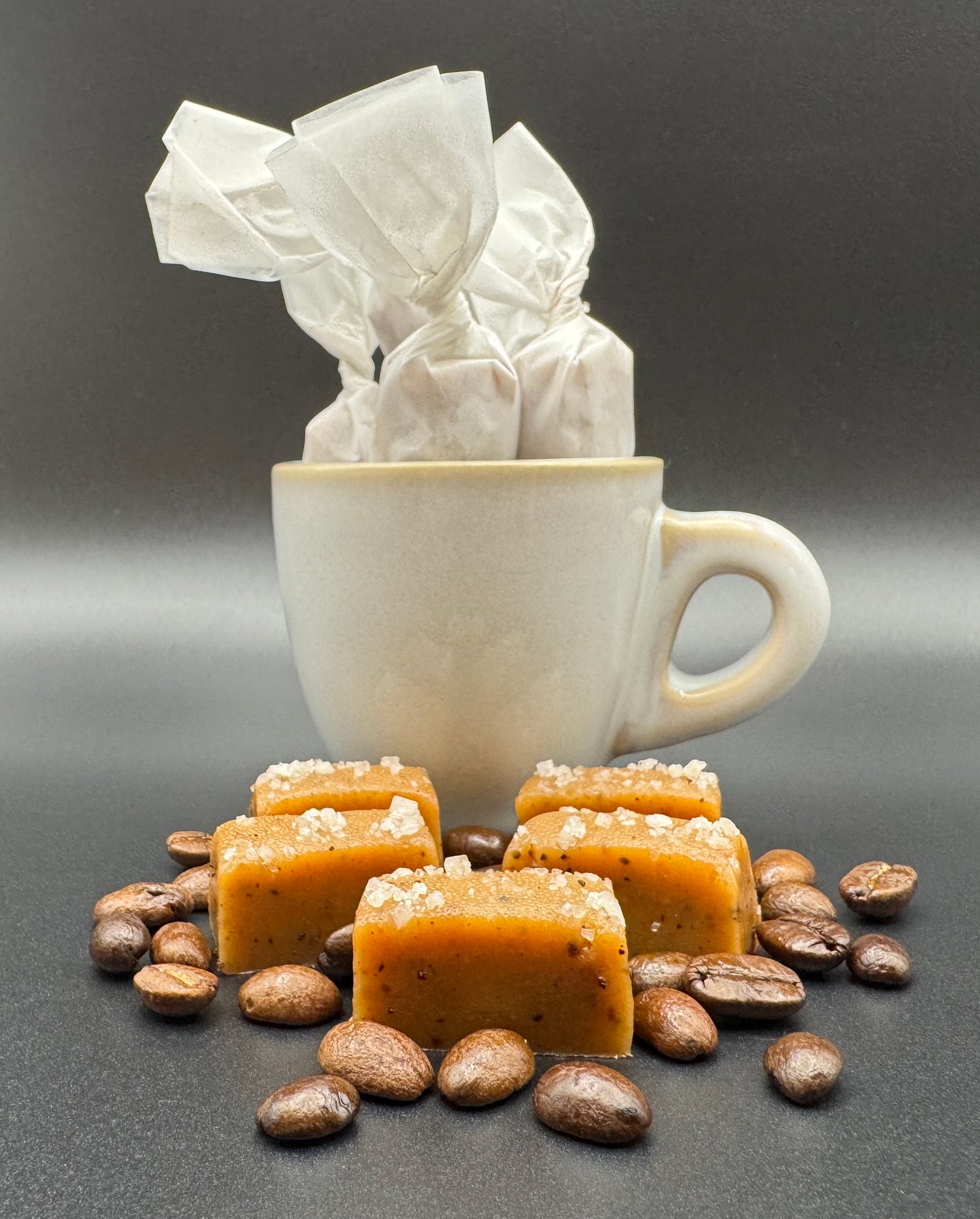 Coffee Salted Caramels