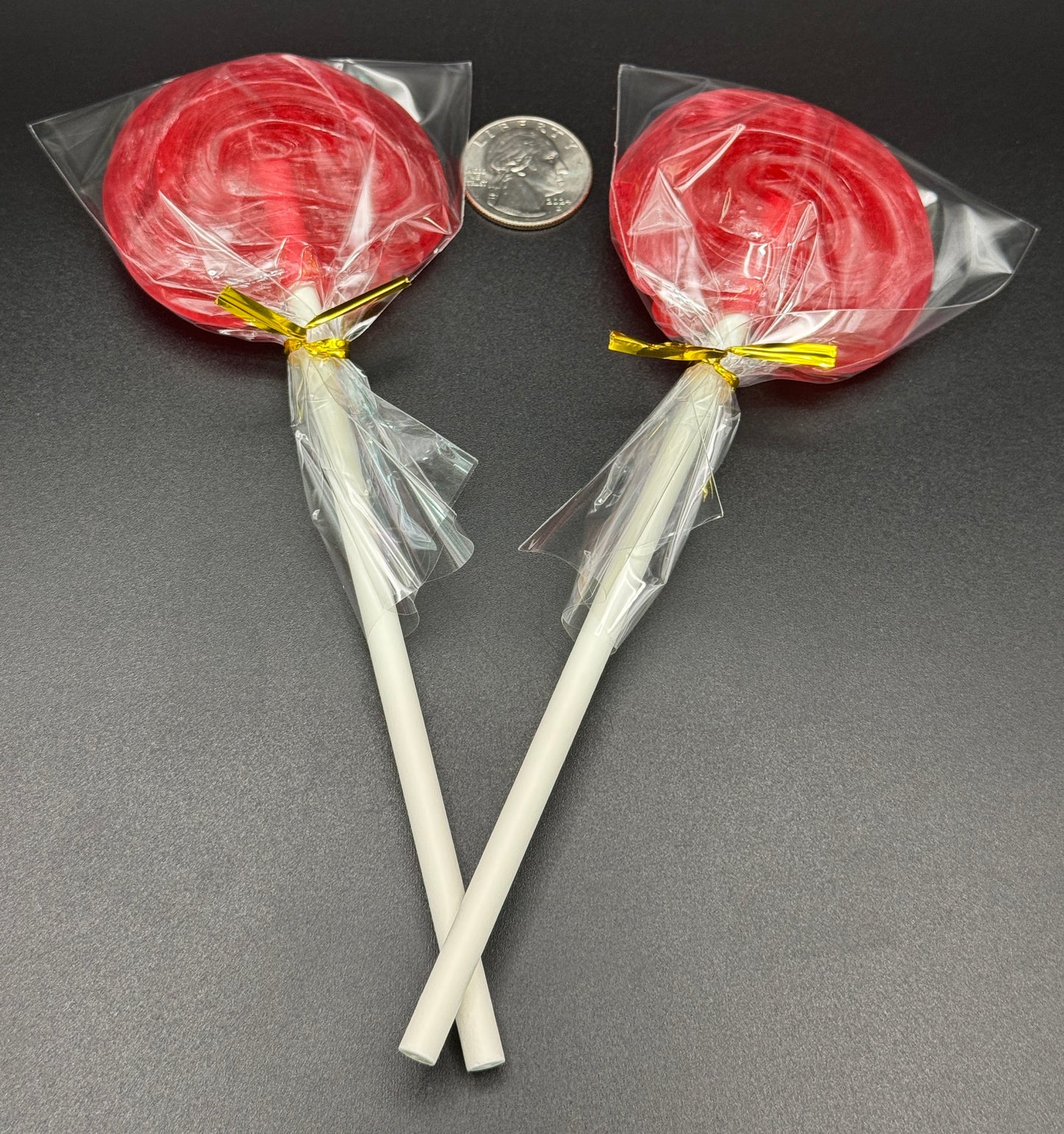 Cherry Lollipops