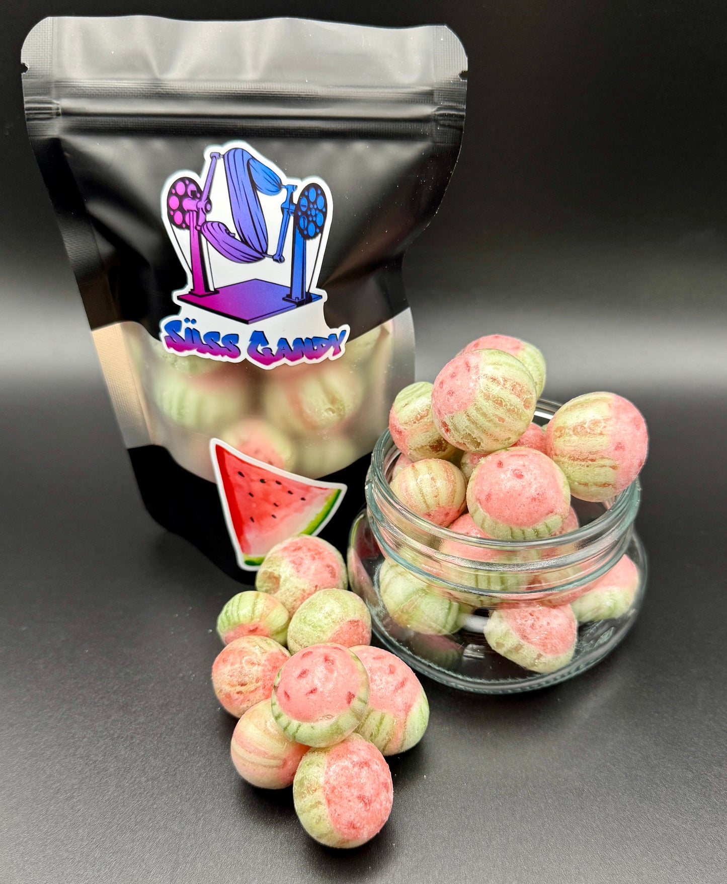 Freeze Dried Watermelon Hard Candy