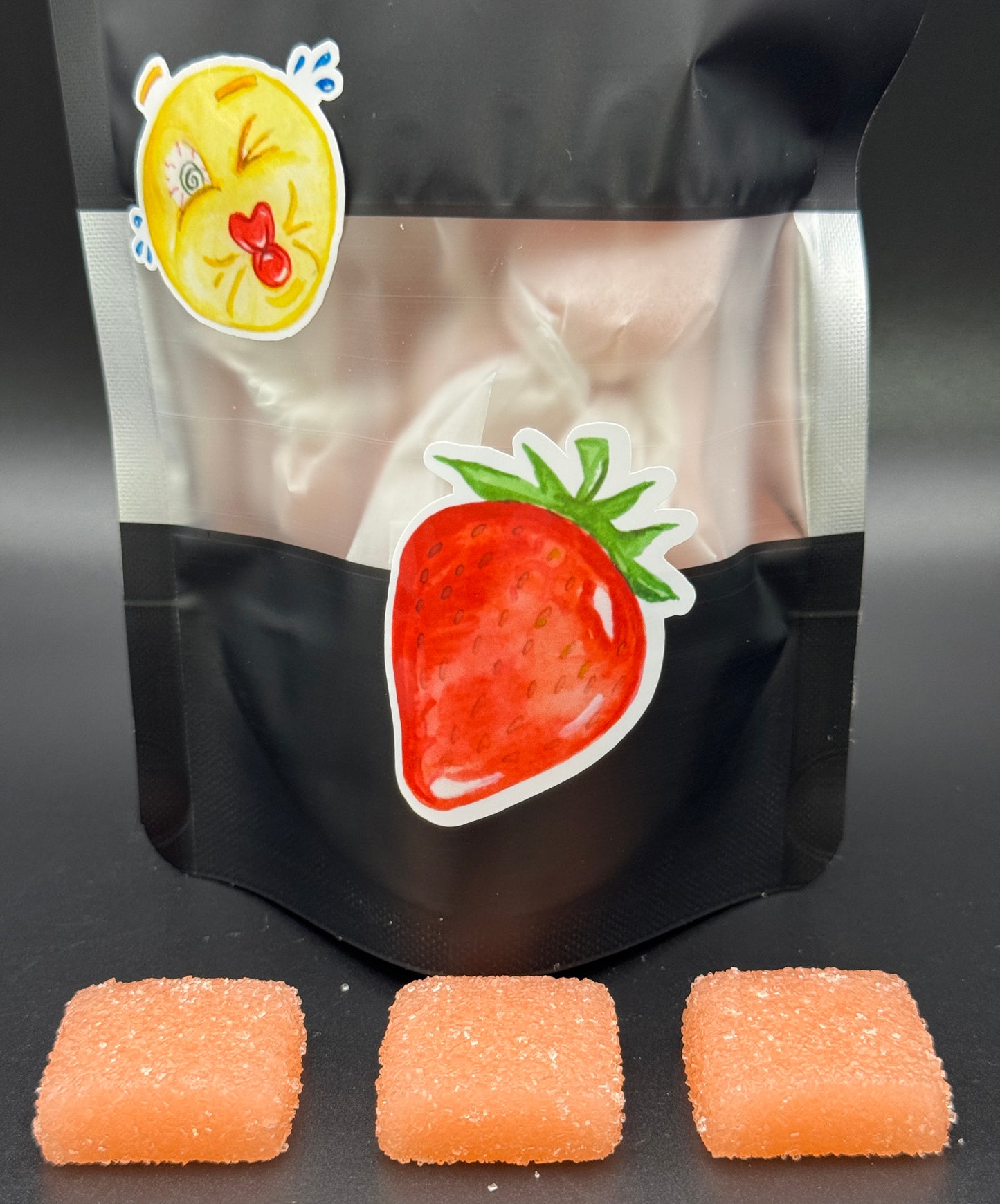 Sour Strawberry Chews