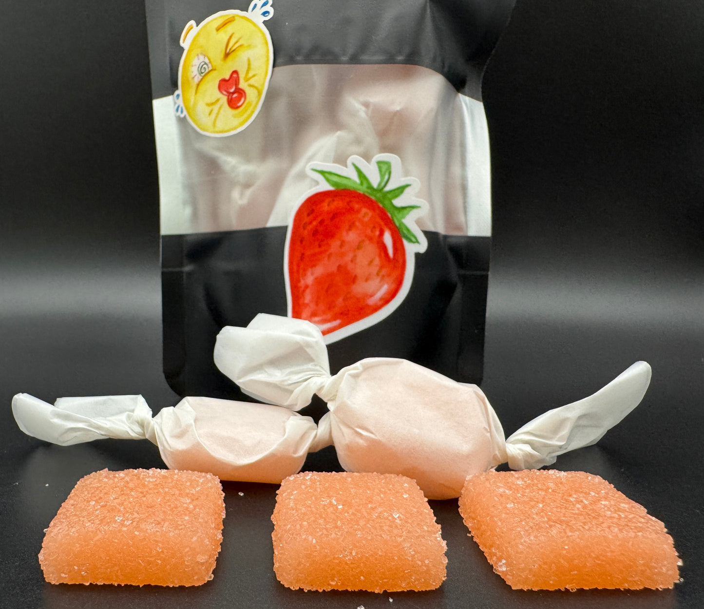Sour Strawberry Chews