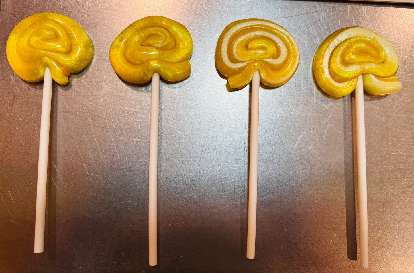 Lemon Lollipops