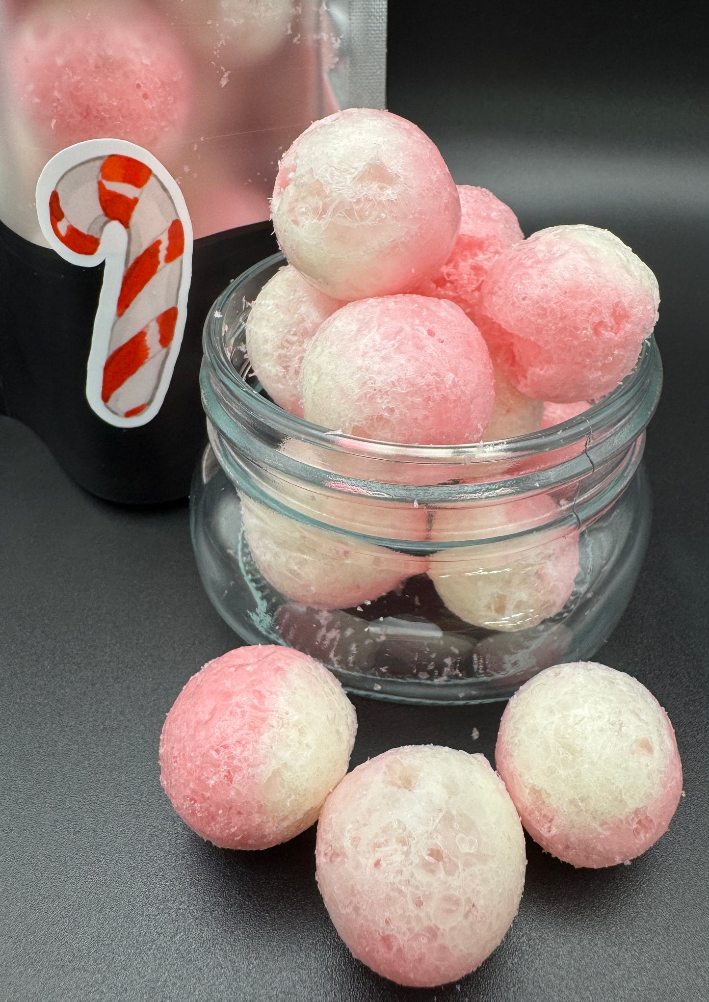 Freeze Dried Candy Cane Chews