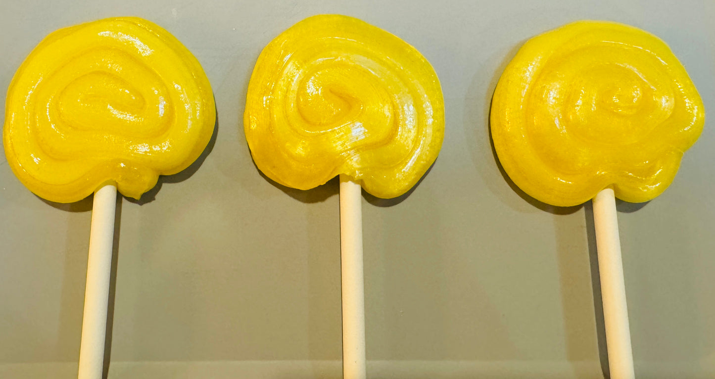 Lemon Lollipops