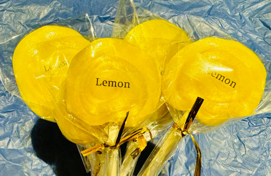 Lemon Lollipops