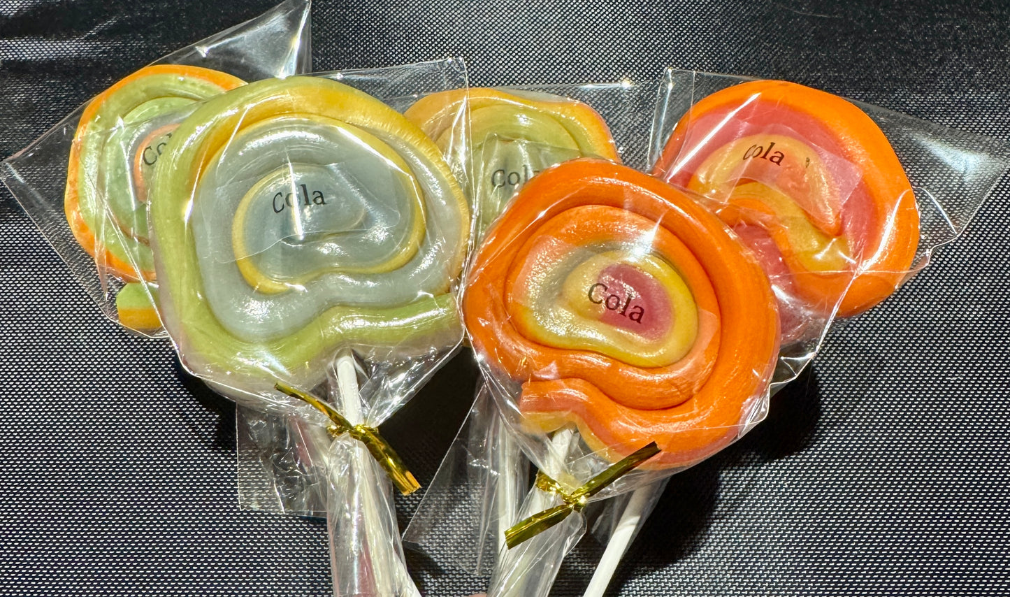 Cola Lollipops