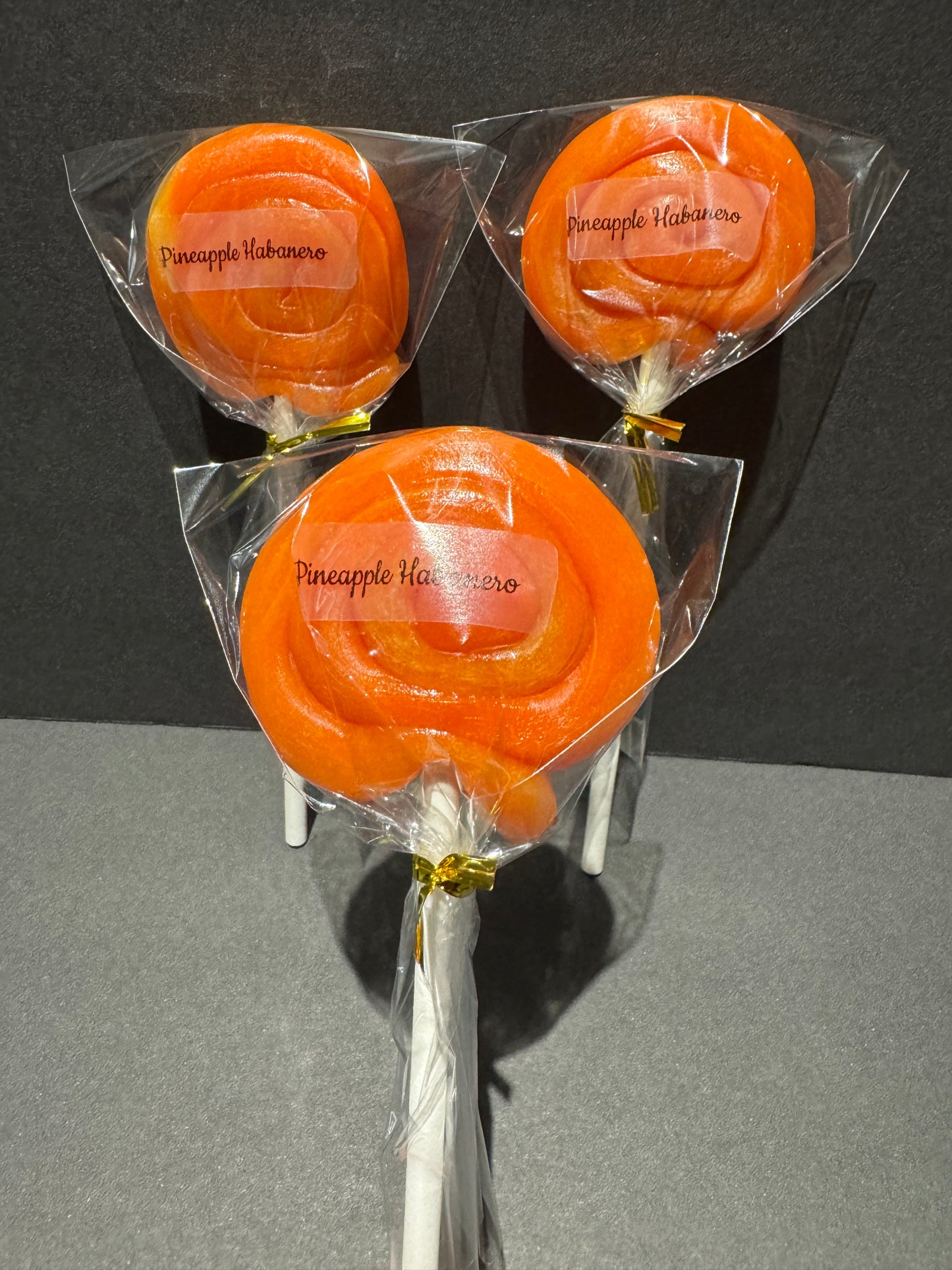 Pineapple Habanero Lollipops