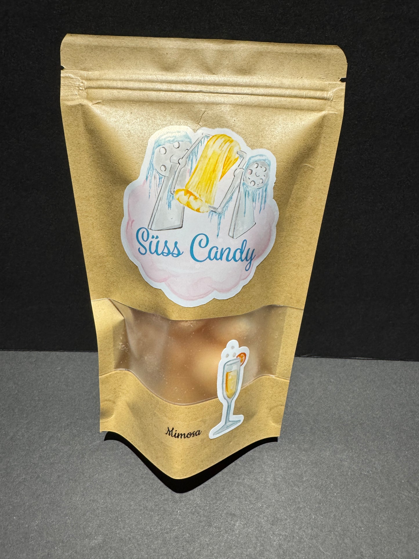 Freeze Dried Mimosa Hard Candy