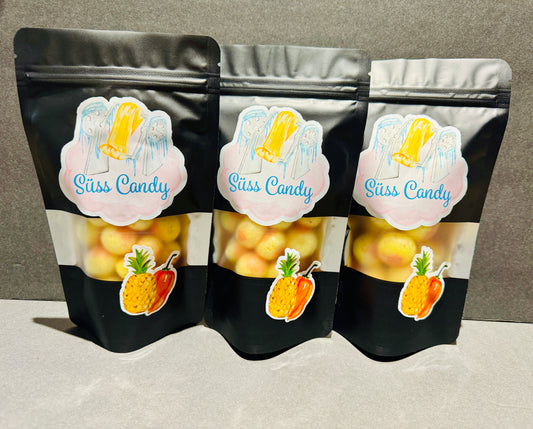 Freeze Dried Pineapple Habanero Hard Candy