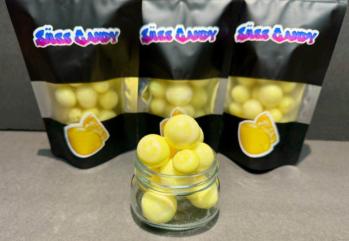 Freeze Dried Lemon Hard Candy