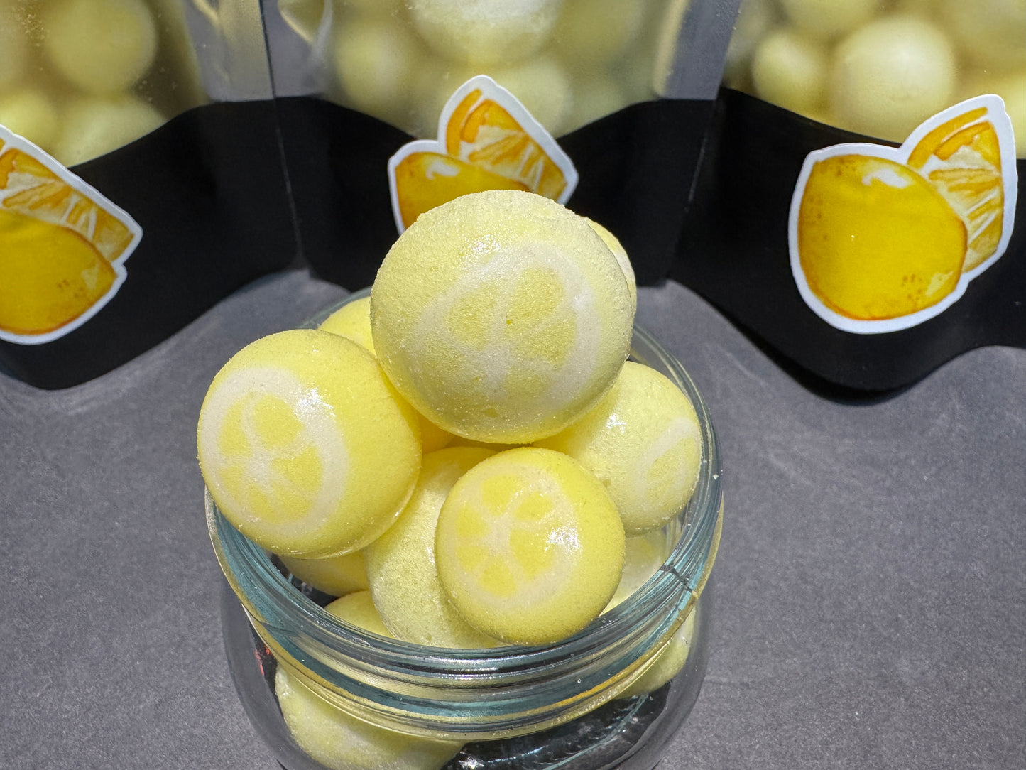 Freeze Dried Lemon Hard Candy