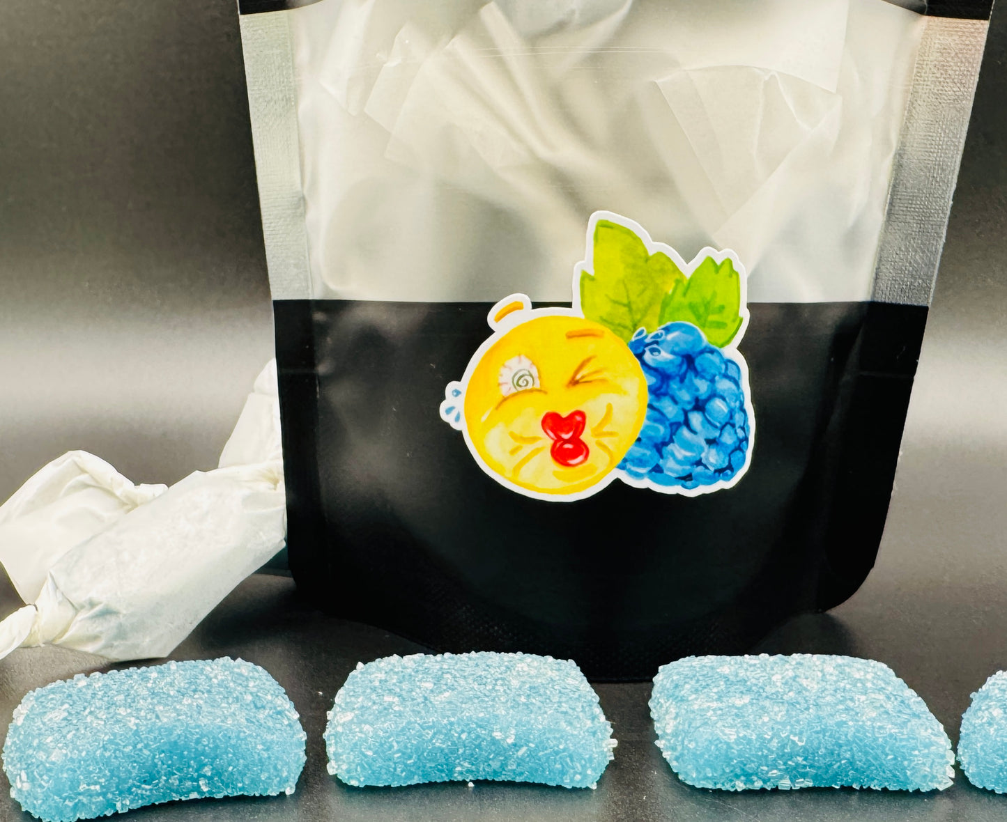 Sour Blue Raspberry Chews