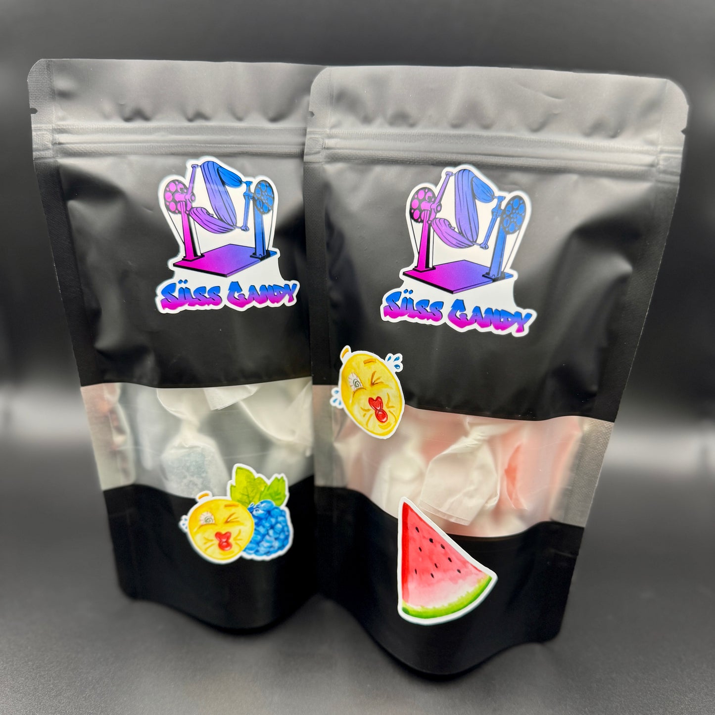 Sour Watermelon & Sour Blue Raspberry Chews Bundle