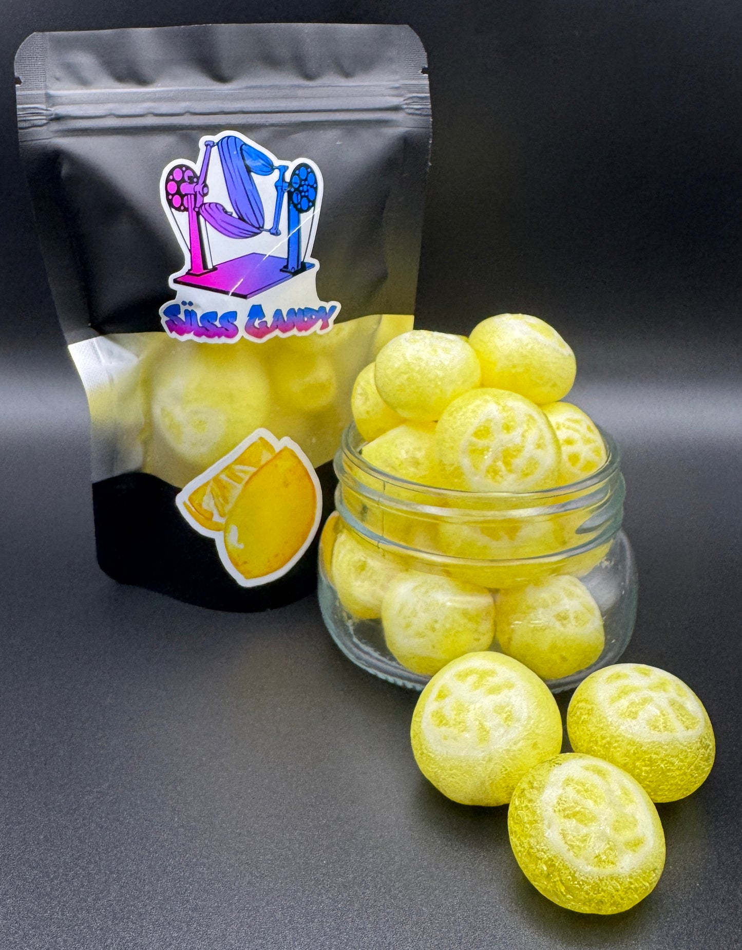 Freeze Dried Lemon Hard Candy