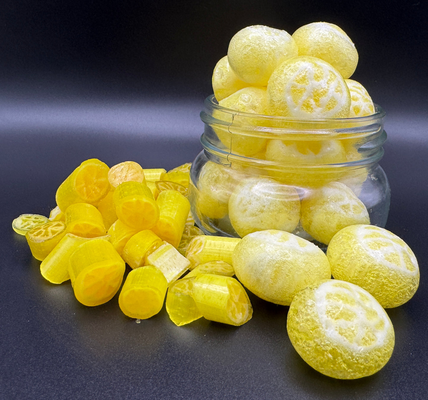 Freeze Dried Lemon Hard Candy