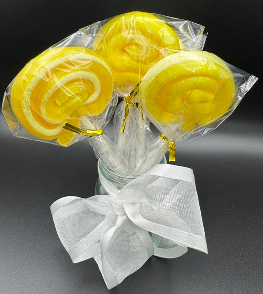 Lemon Lollipops