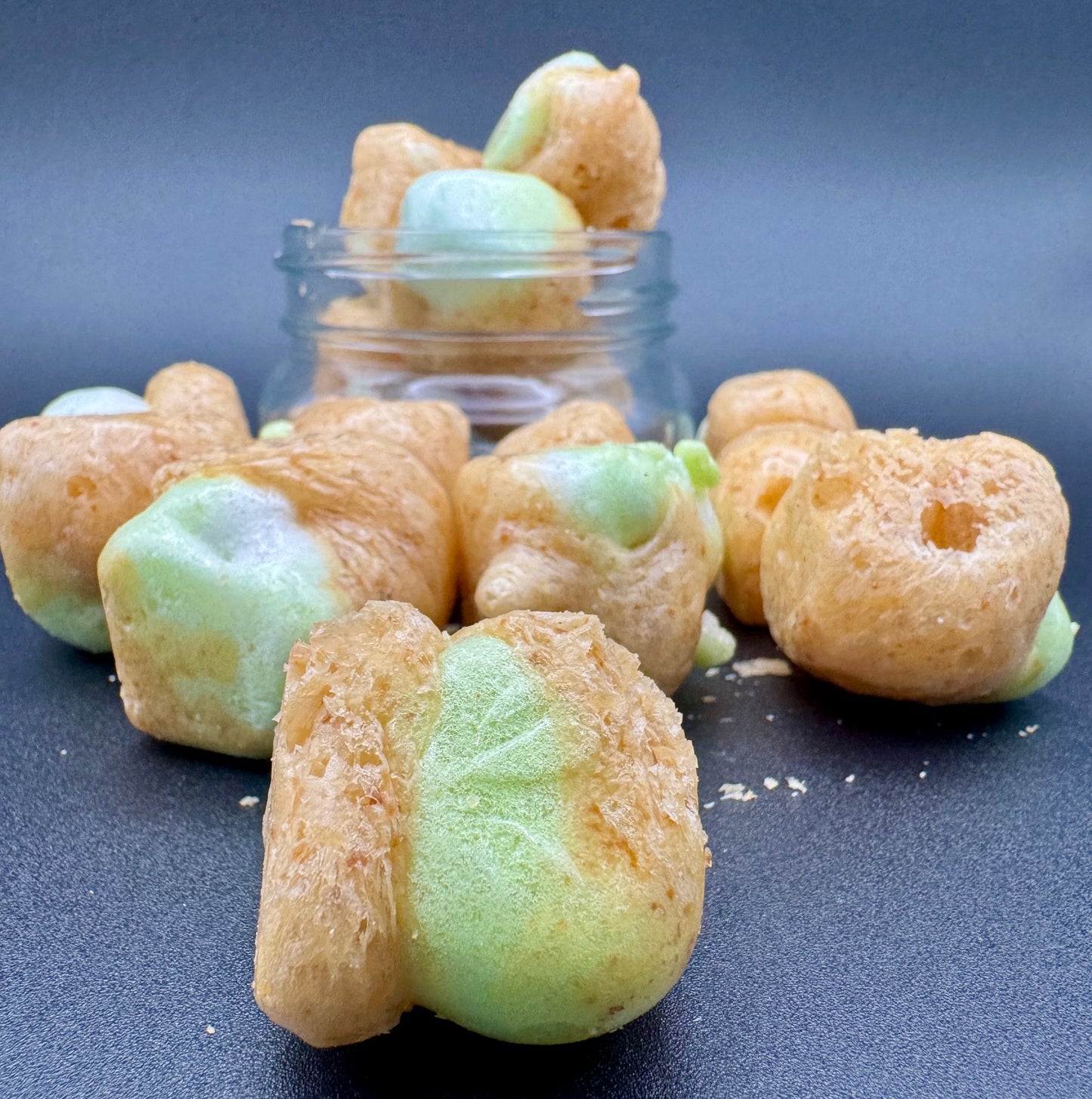 Freeze Dried Caramel Apple Bites