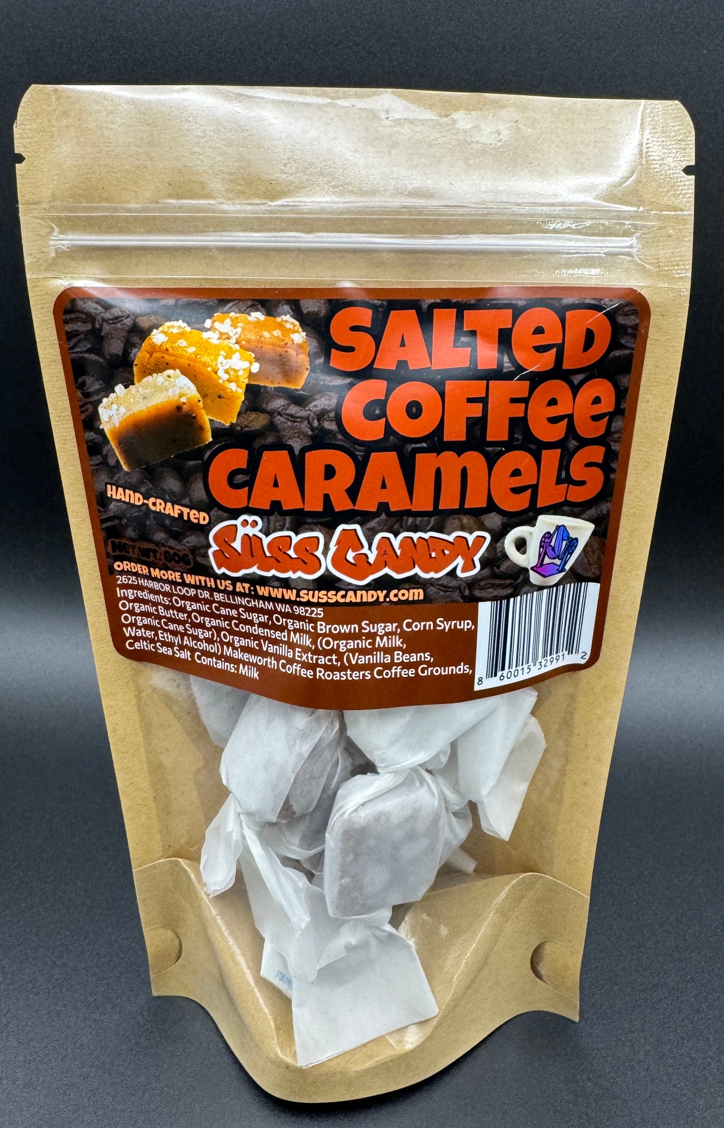 Coffee Salted Caramels